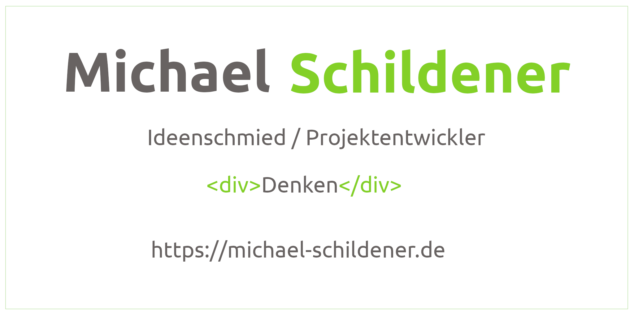 Michael Schildener